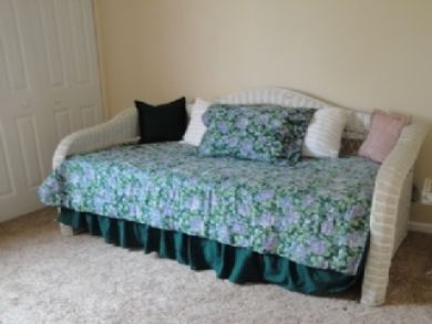 Bedroom 3 has twin bed with trundle
